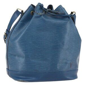 Authentic LOUIS VUITTON Epi Noe Shoulder Bag Toledo Blue M44005 LV